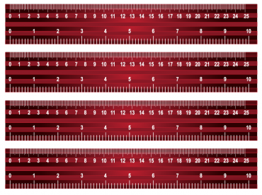 Dark Red Rulers