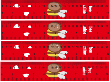 Printable HoneyBee Ruler