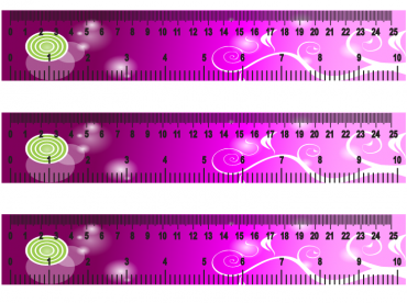 Purple Swirls Ruler Printable Crafts