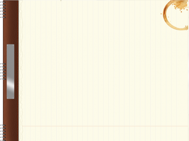 Brown Coffee Stain Printable Stationery