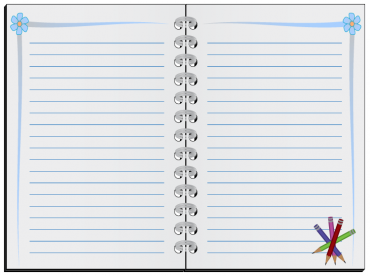 Printable Colorful Pencils Stationary