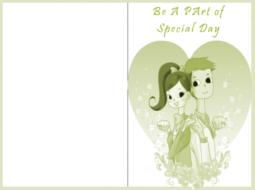 Green Wedding Invitations 