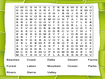 Fun Search Word Puzzles