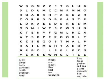 Printable Word Search Puzzle